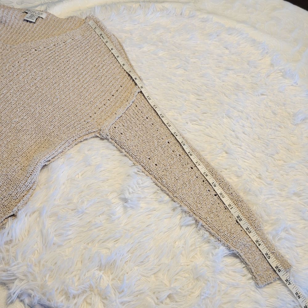Rachel Zoe reverse seam v neck sweater - Picture 7 of 8